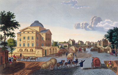 Barriere du Roule, c.1815-20 by Henri Courvoisier Voisin